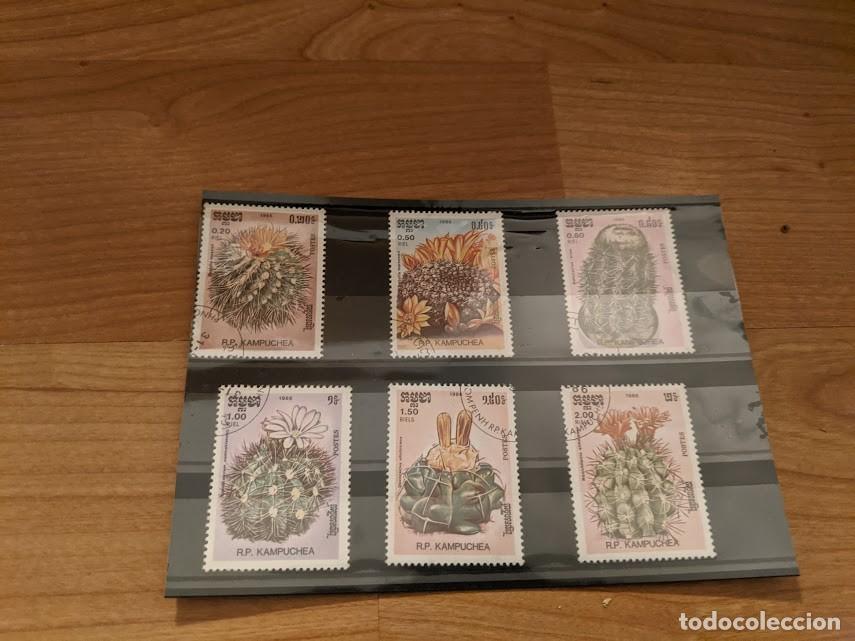 Sellos: COLECCI&Oacute;N SELLOS TEMA CACTUS - Foto 1