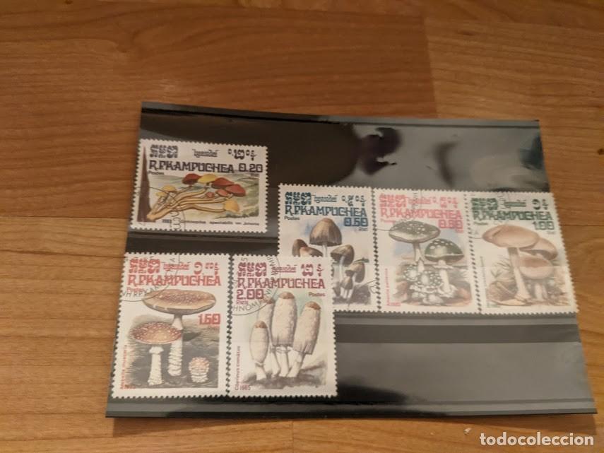 Sellos: COLECCI&Oacute;N SELLOS TEMA SETAS - Foto 1
