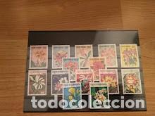 Sellos: COLECCI&Oacute;N SELLOS TEMA FLORES - Foto 1