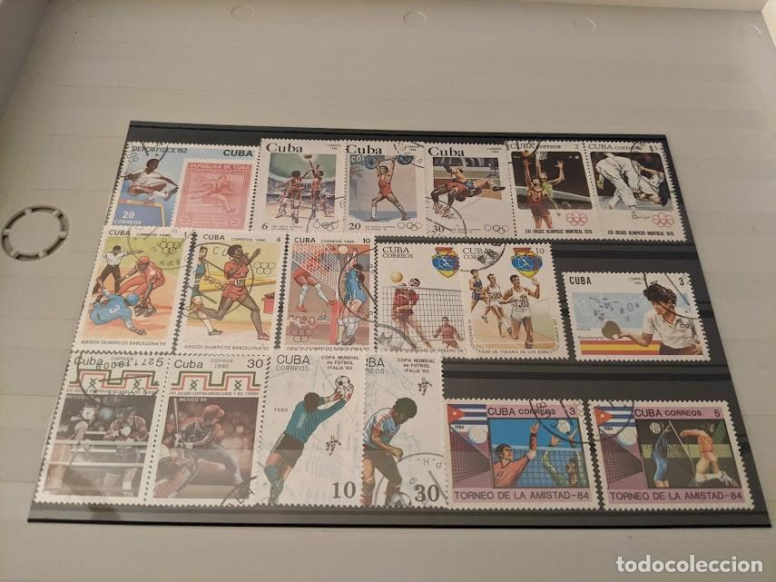 Sellos: COLECCI&Oacute;N DE SELLOS TEMA DEPORTES - Foto 1