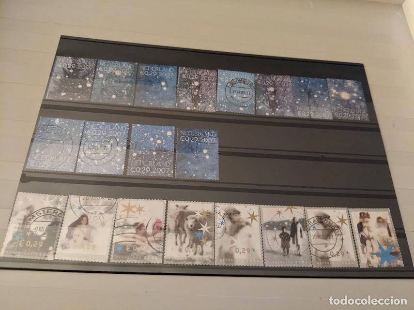 Sellos: COLECCI&Oacute;N DE SELLOS PA&Iacute;S HOLANDA - Foto 1