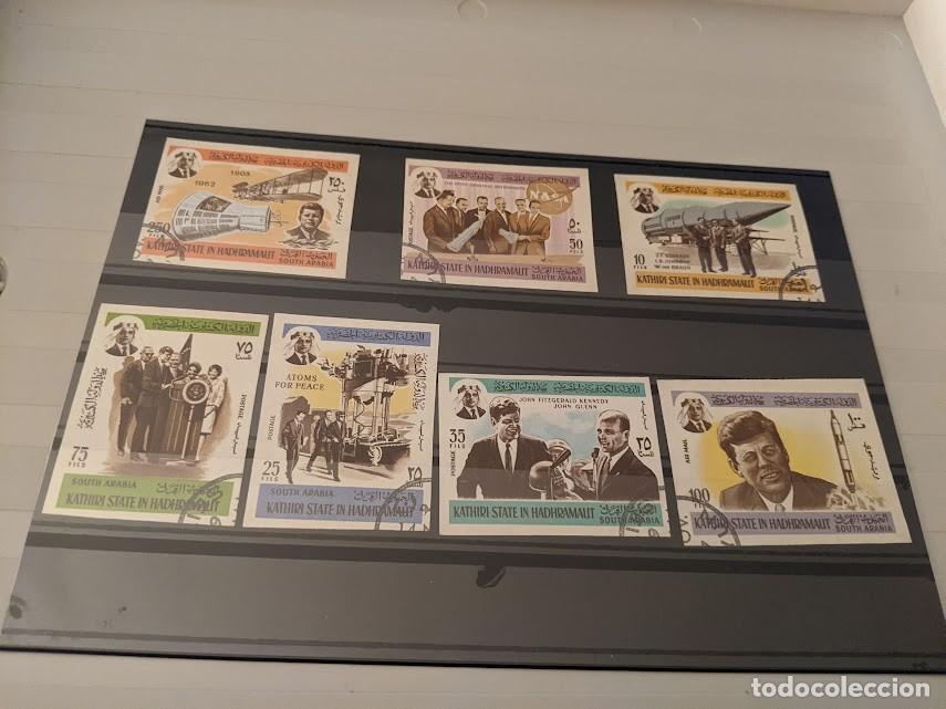 Sellos: COLECCI&Oacute;N DE SELLOS TEMA KENNEDY - Foto 1