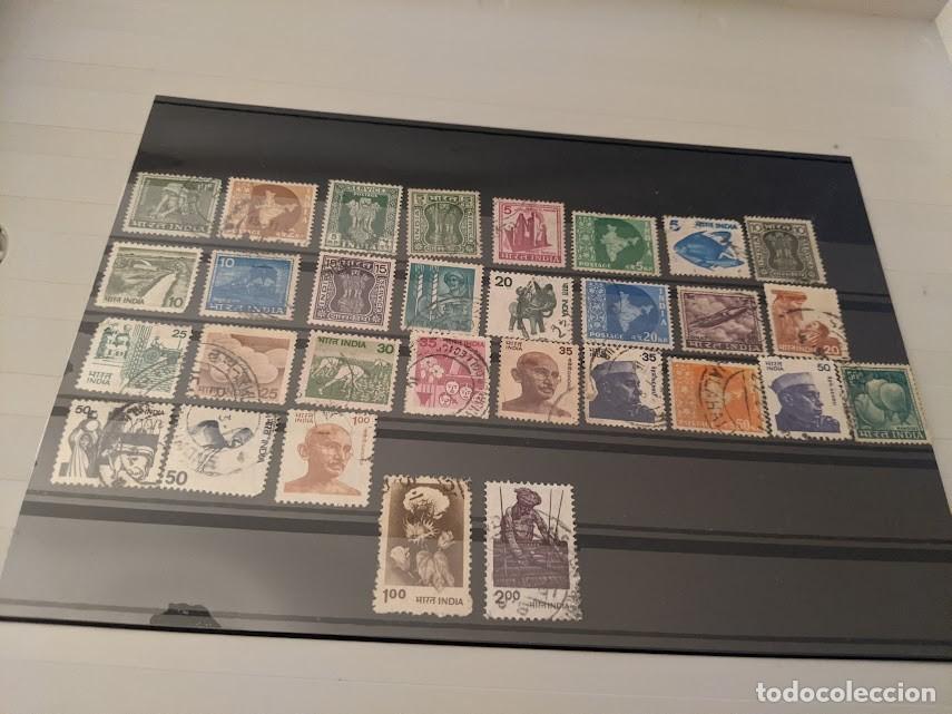 Sellos: COLECCI&Oacute;N DE SELLOS PA&Iacute;S INDIA - Foto 1