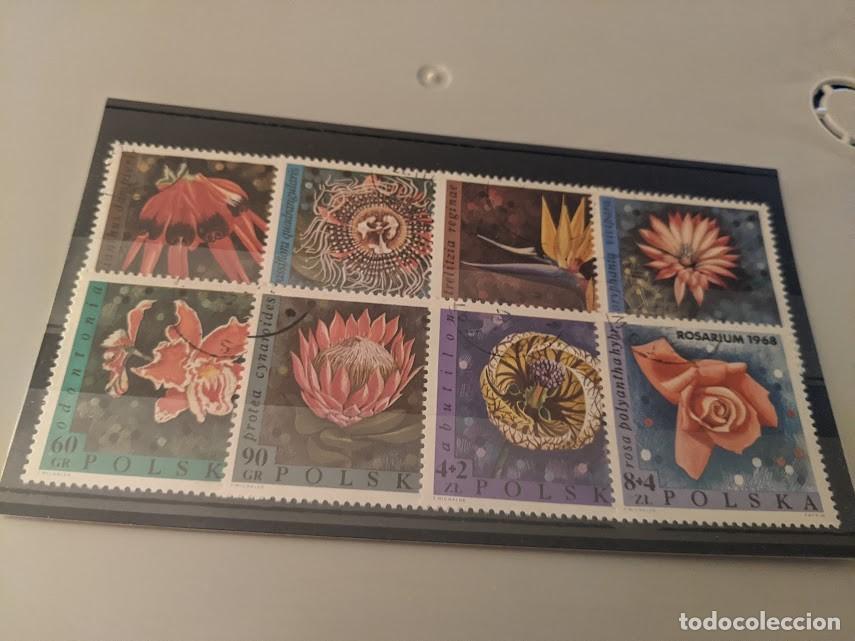 Sellos: COLECCI&Oacute;N SELLOS TEMA FLORES - Foto 1