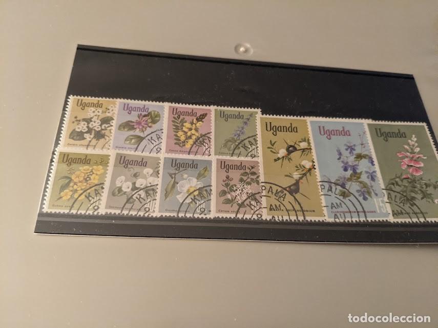 Sellos: COLECCI&Oacute;N SELLOS TEMA FLORES - Foto 1