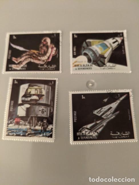 Sellos: COLECCI&Oacute;N 4 SELLOS TEMA ESPACIO - Foto 1