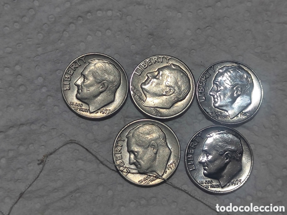Sellos: Monedas 1975 ONE dime - Foto 5