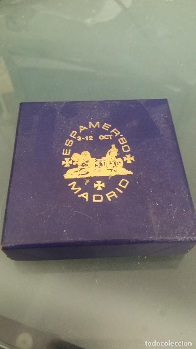 Sellos: MONEDA CONMEMORATIVA ESPAMER 80 - Foto 3