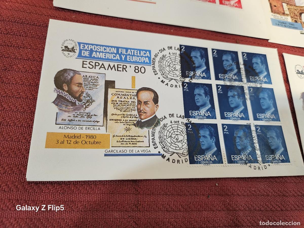 Sellos: 4 sobres con sellos antiguos - Foto 3