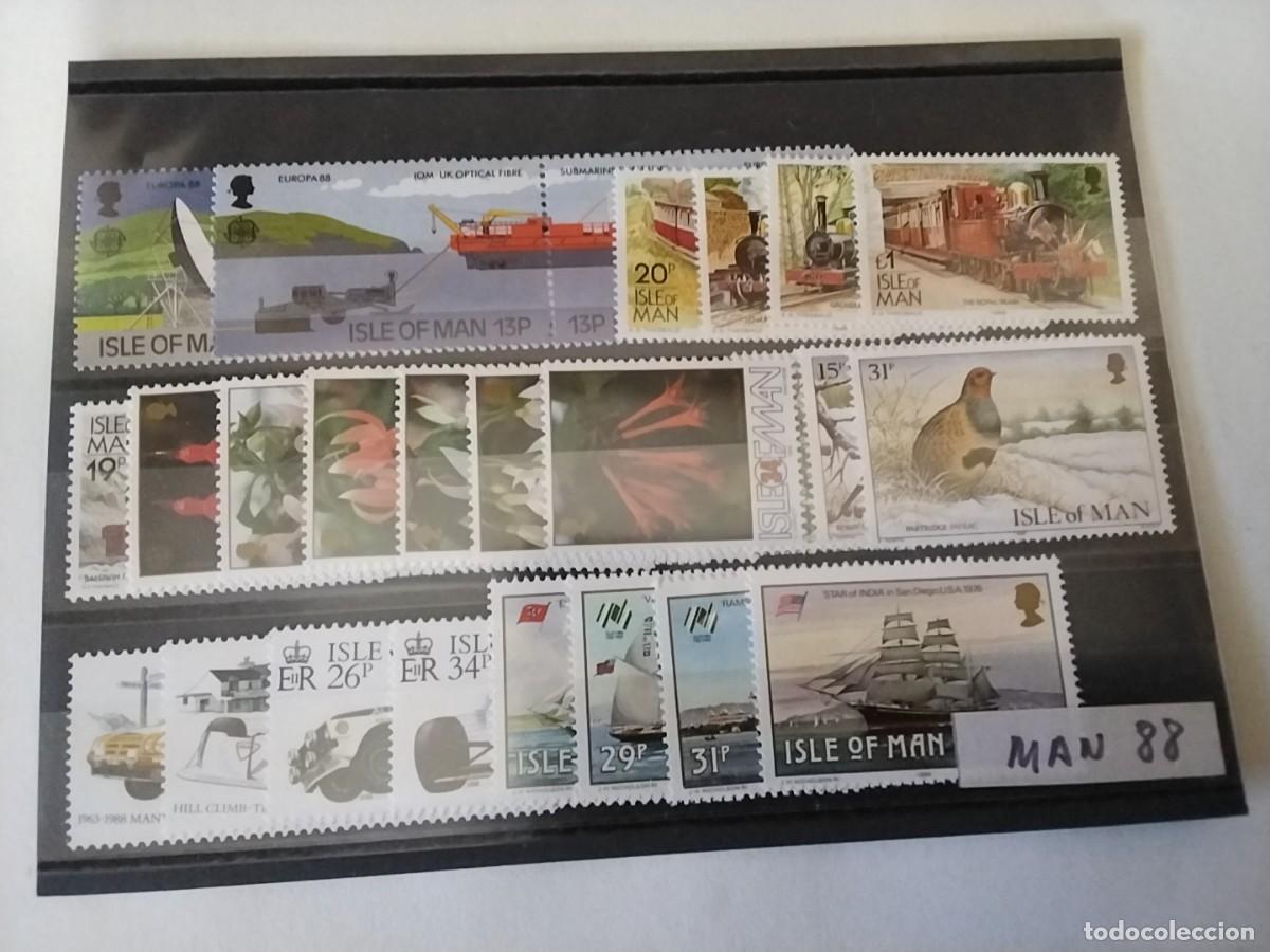 Sellos: Sellos Isla de Man1 1988 - Foto 1