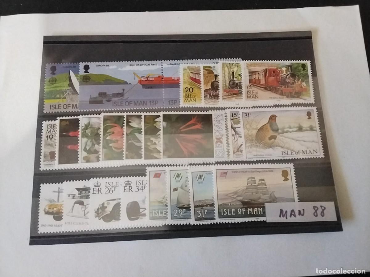 Sellos: Sellos Isla de Man1 1988 - Foto 1