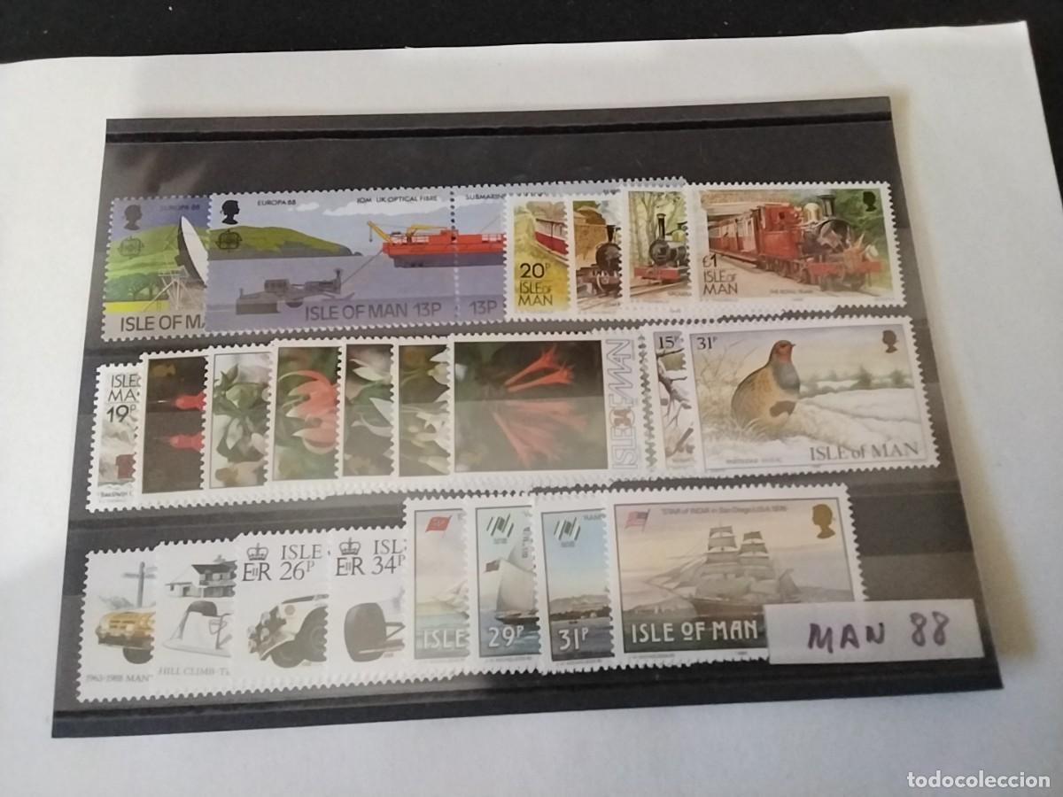 Sellos: Sellos Isla de Man1 1988 - Foto 1