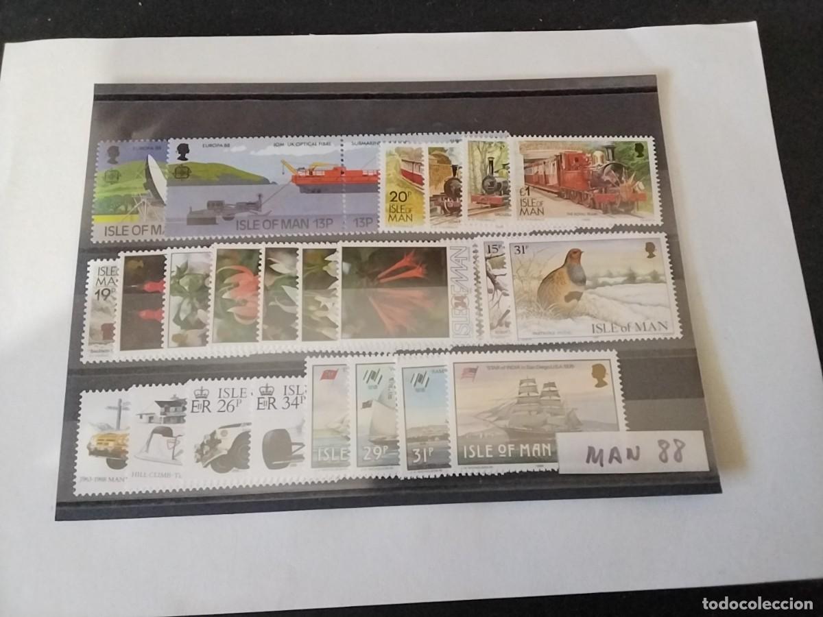 Sellos: Sellos Isla de Man1 1988 - Foto 1