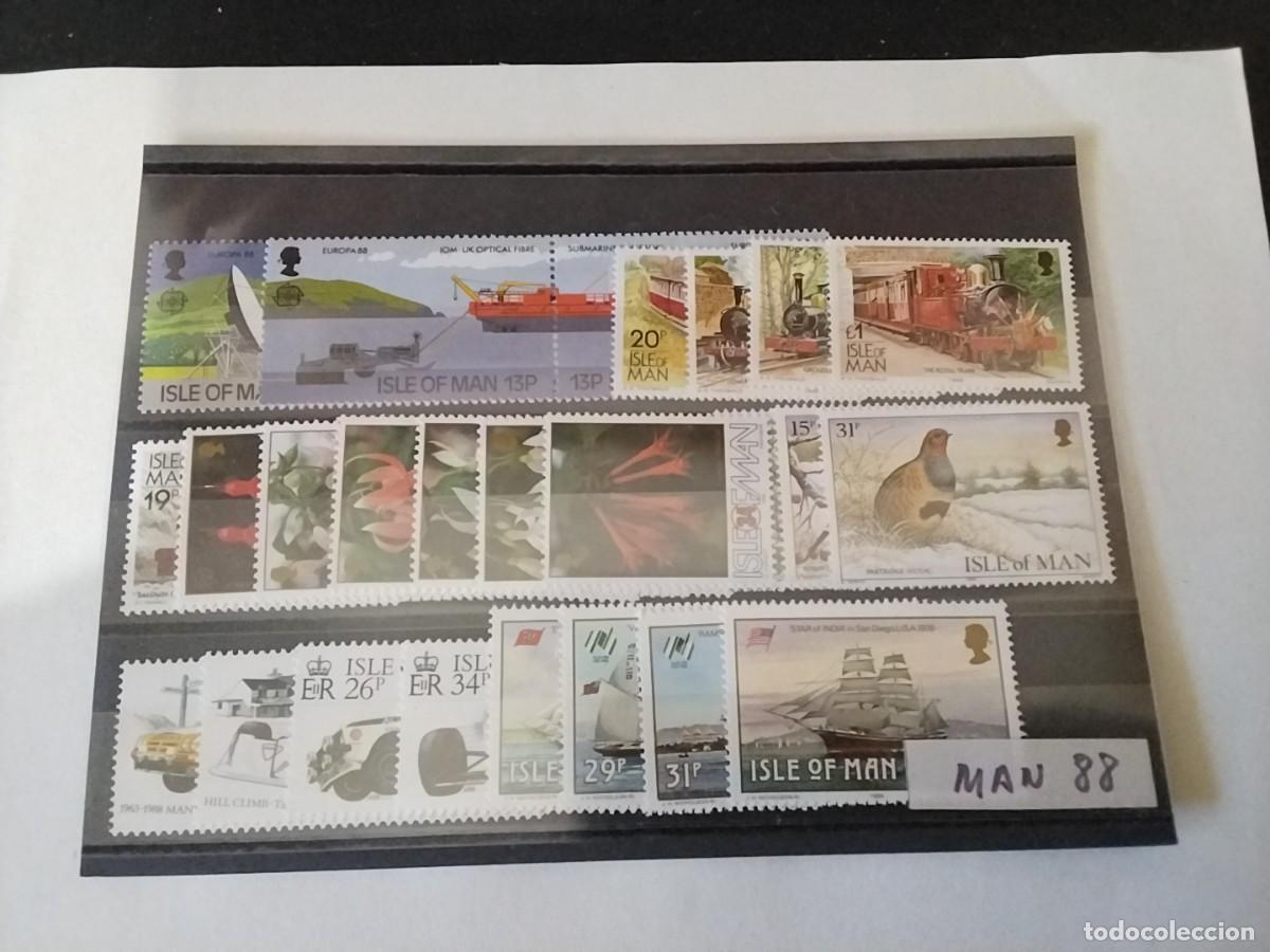 Sellos: Sellos Isla de Man1 1988 - Foto 1