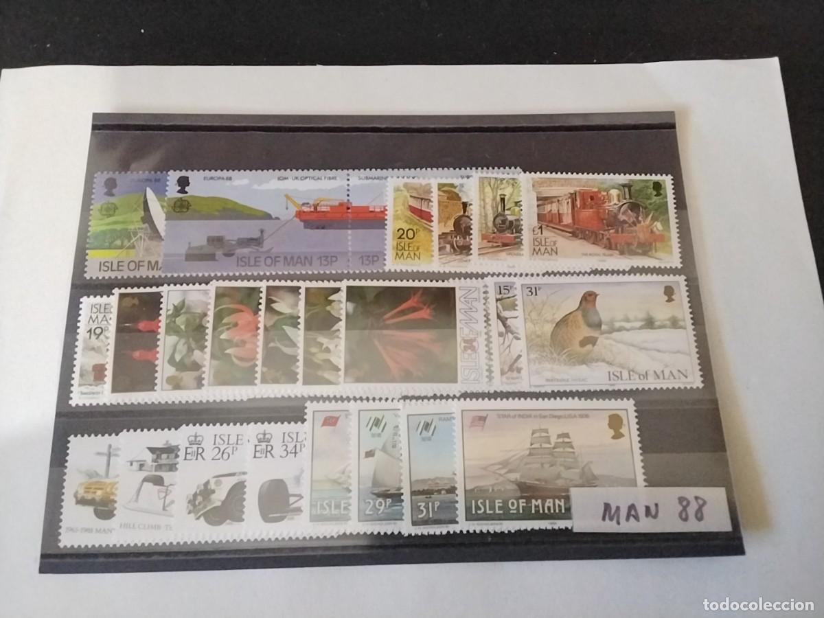 Sellos: Sellos Isla de Man1 1988 - Foto 1