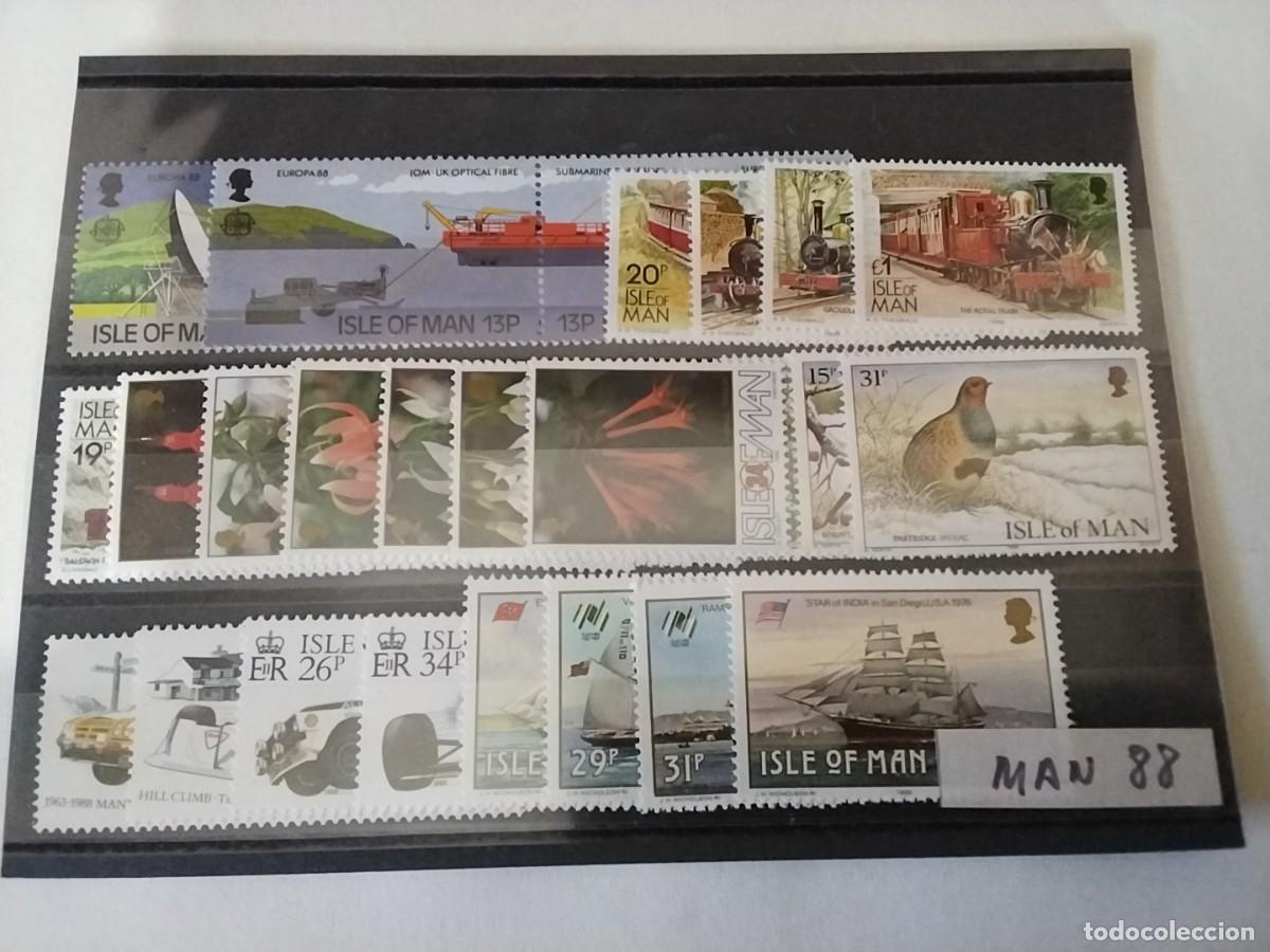 Sellos: Sellos Isla de Man1 1988 - Foto 1