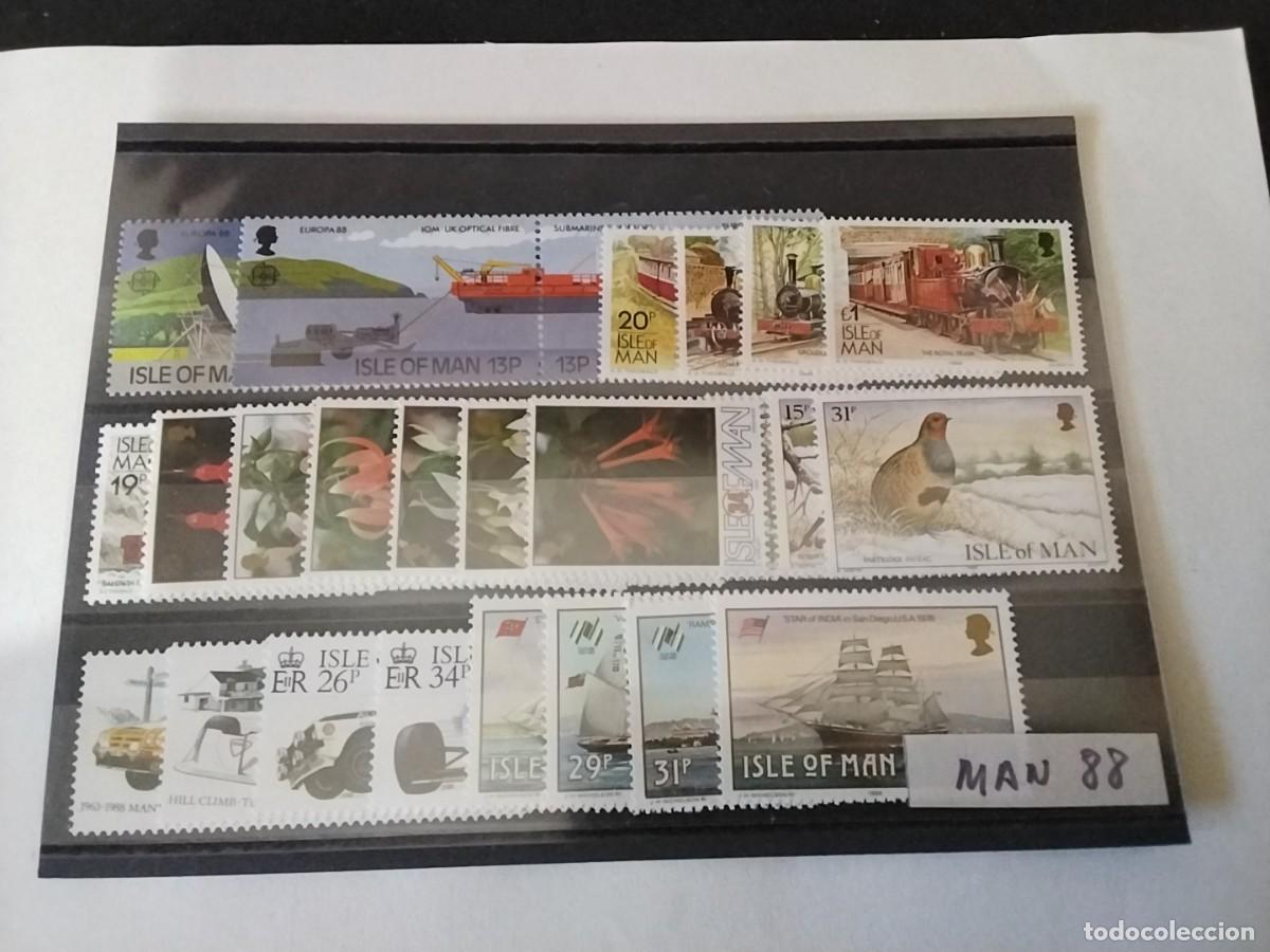Sellos: Sellos Isla de Man1 1988 - Foto 1