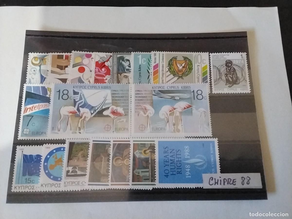 Sellos: Sellos Chipre 1988 nuevos - Foto 1