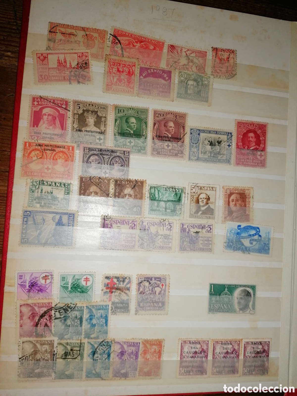 Sellos: Colecci&oacute;n de sellos Espa&ntilde;a - Foto 2