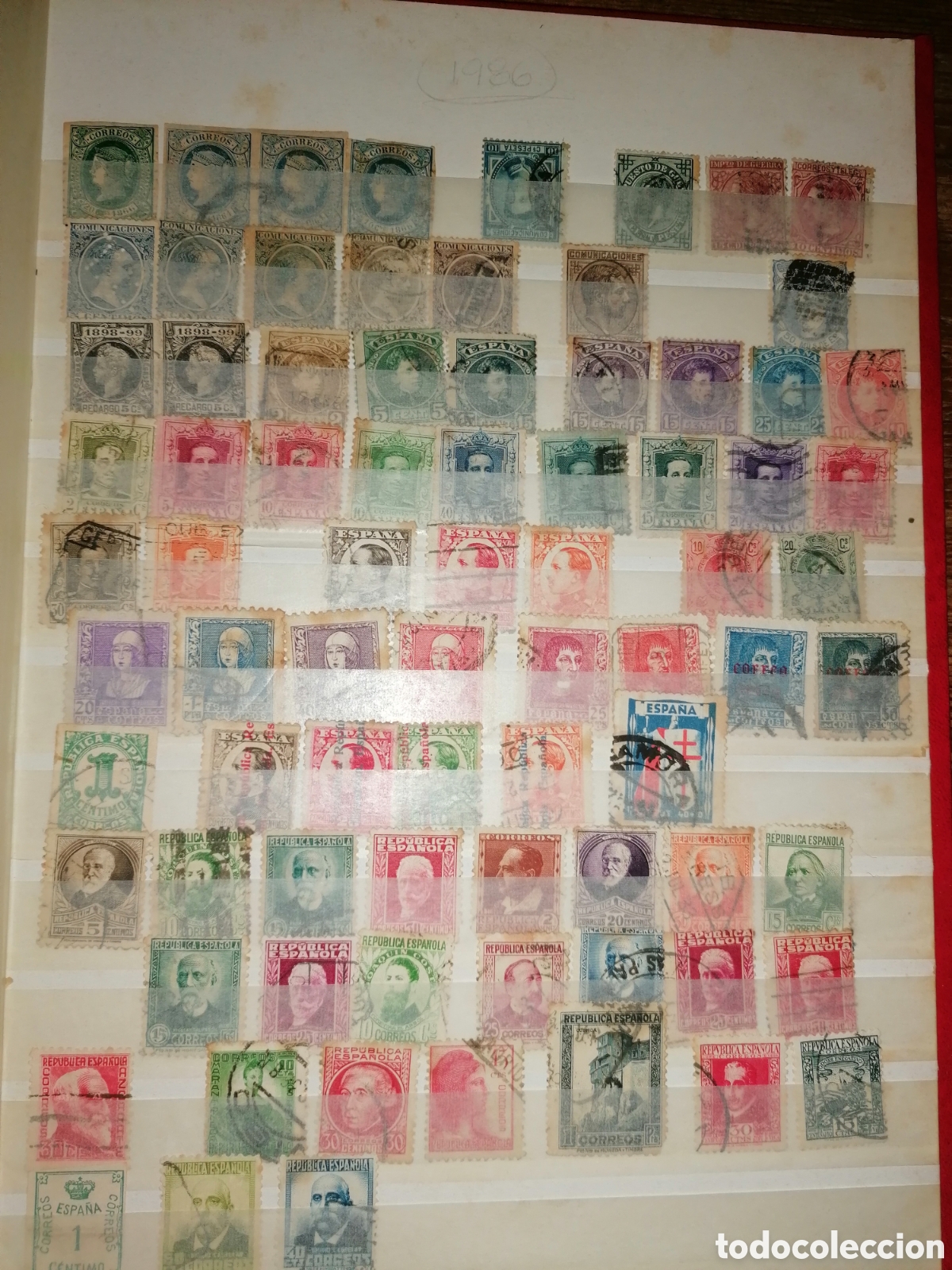 Sellos: Colecci&oacute;n de sellos Espa&ntilde;a - Foto 1