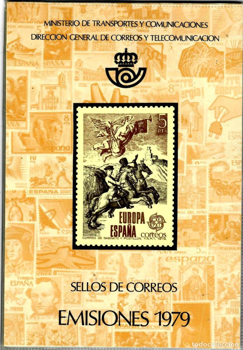 Sellos: Cartera con sellos a&ntilde;o 1979 - Foto 1
