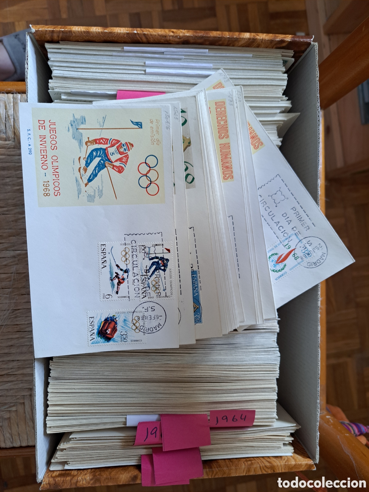 Sellos: SOBRES 1ER DIA DE CIRCULACI&Oacute;N - Foto 1