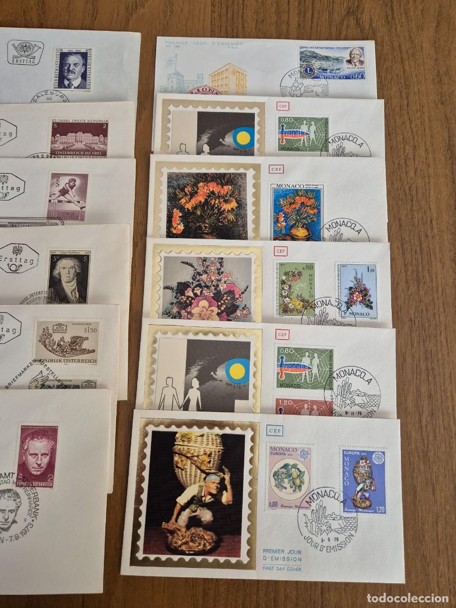 Sellos: Lote sobres variados Austria y Monaco - Foto 4