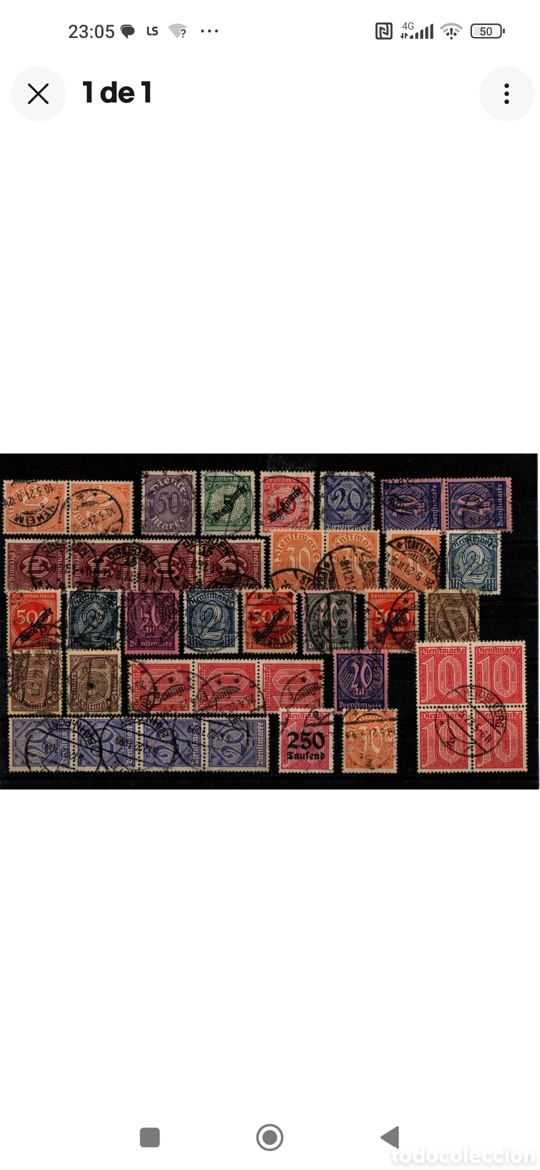 Sellos: Alemania Diensermarken - Foto 1