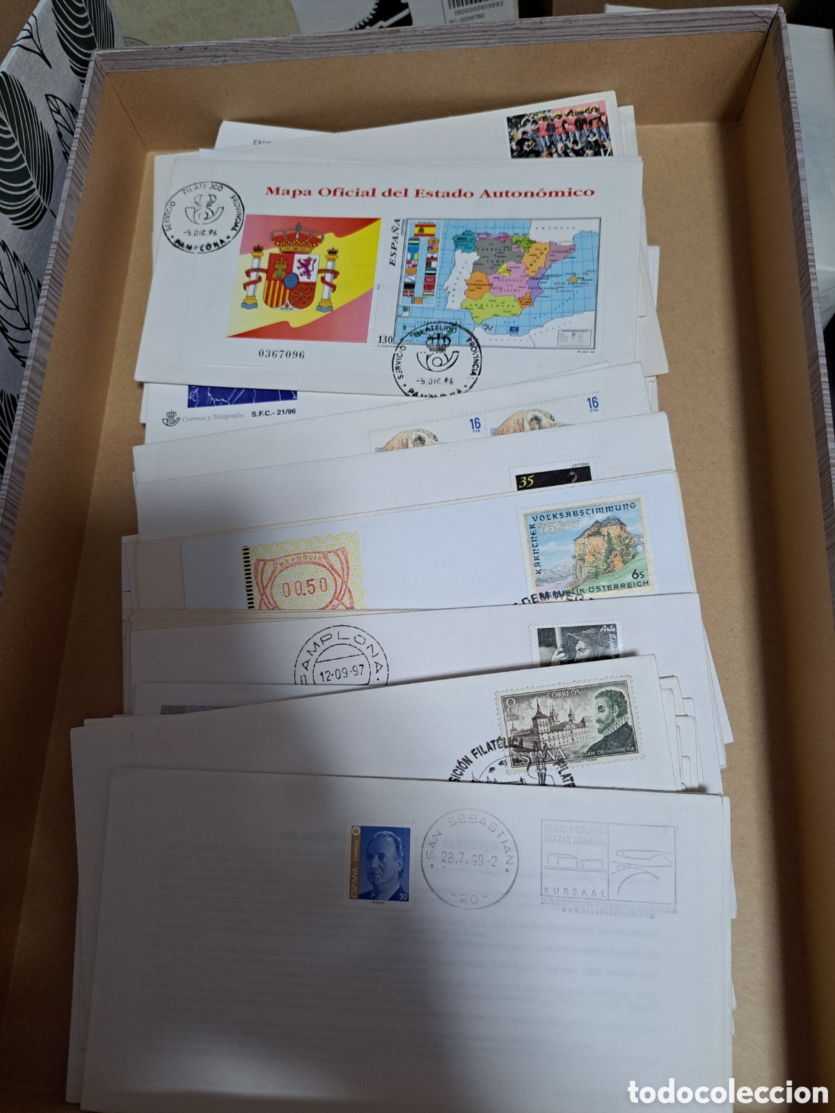 Sellos: SOBRES 1ER DIA DE CIRCULACI&Oacute;N - Foto 2
