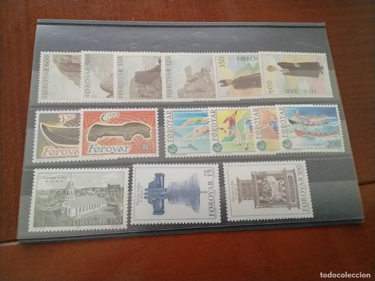 Sellos: Sellos Islas Feroe 1989 - Foto 1