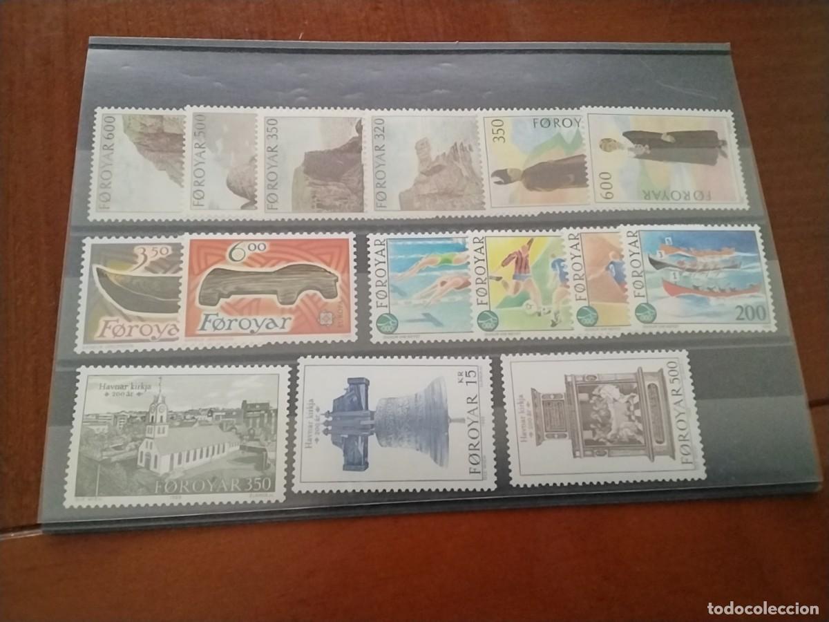 Sellos: Sellos Islas Feroe 1989 - Foto 1