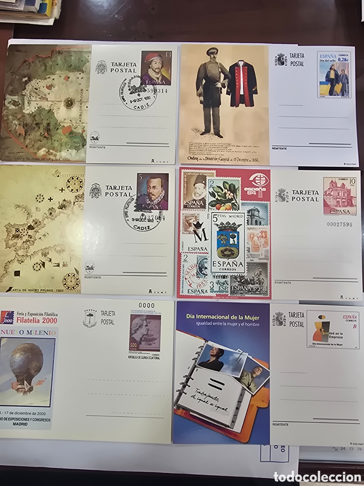 Sellos: 8 TARJETAS POSTALES , VER DESCRIPCI&Oacute;N - Foto 1