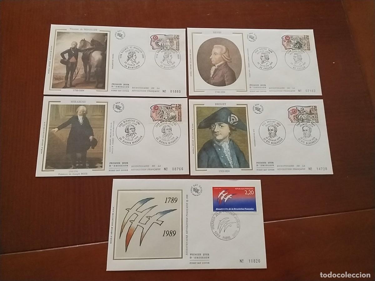 Sellos: Sobres primer dia Francia - Foto 2