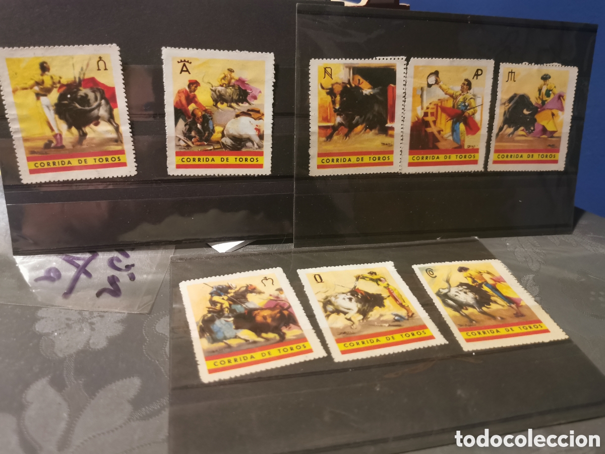 Sellos: 20 Sellos Corrida de Toros sin valor postal - Foto 2