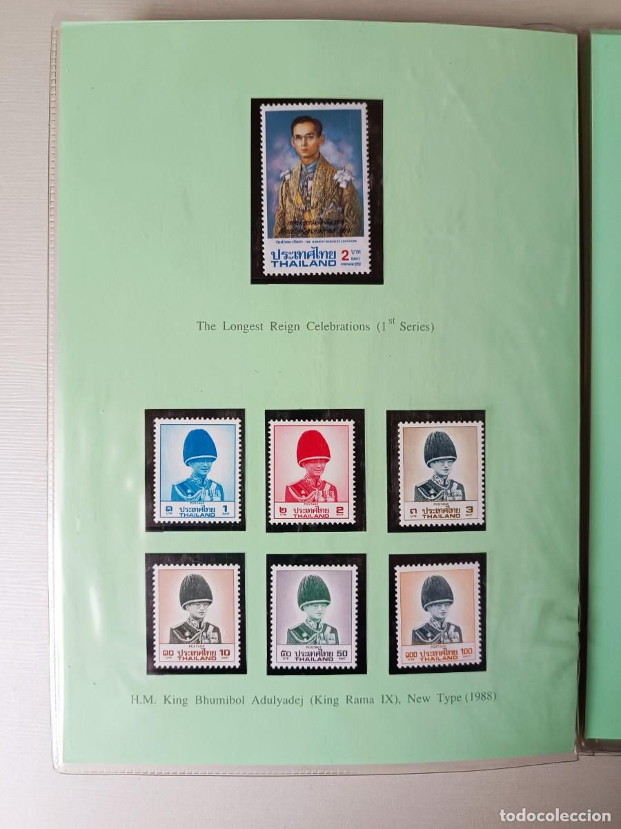 Sellos: Tailandia. A&ntilde;o 1978. Carpeta oficial - Foto 2