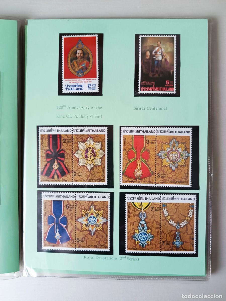 Sellos: Tailandia. A&ntilde;o 1978. Carpeta oficial - Foto 5