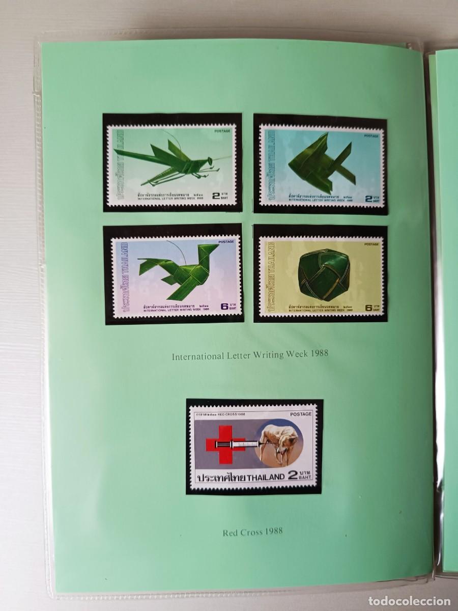 Sellos: Tailandia. A&ntilde;o 1978. Carpeta oficial - Foto 8