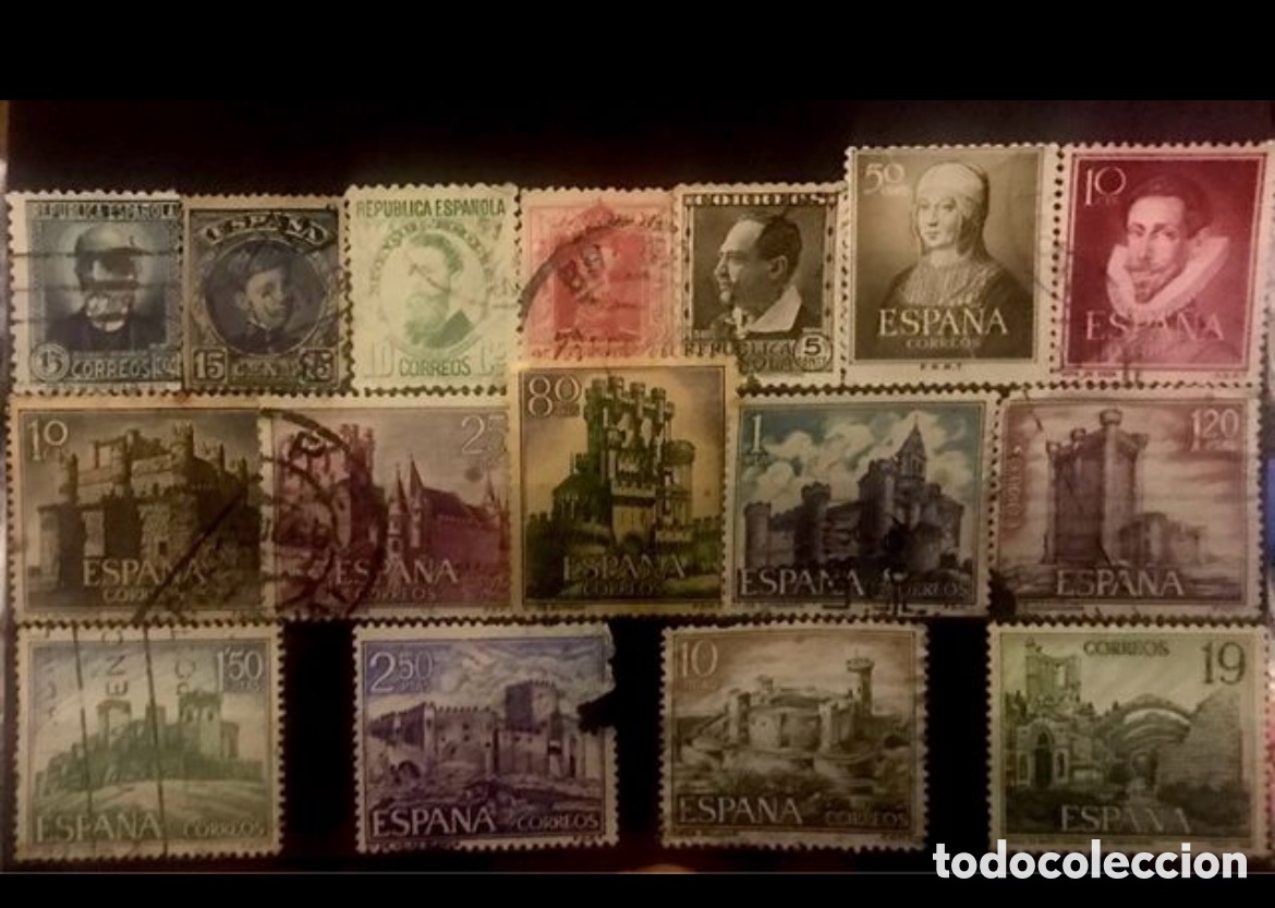 Sellos: Sellos Antiguos de Espa&ntilde;a - Foto 2