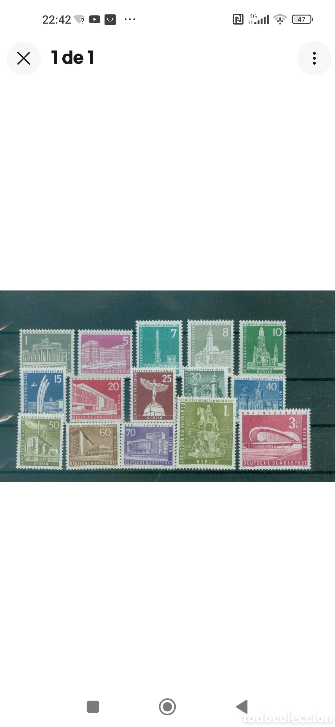 Sellos: Berl&iacute;n serie completa 140/154 - Foto 1