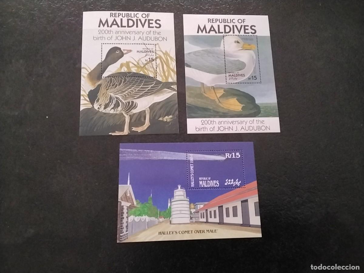 Sellos: Lote sellos Maldivas - Foto 1