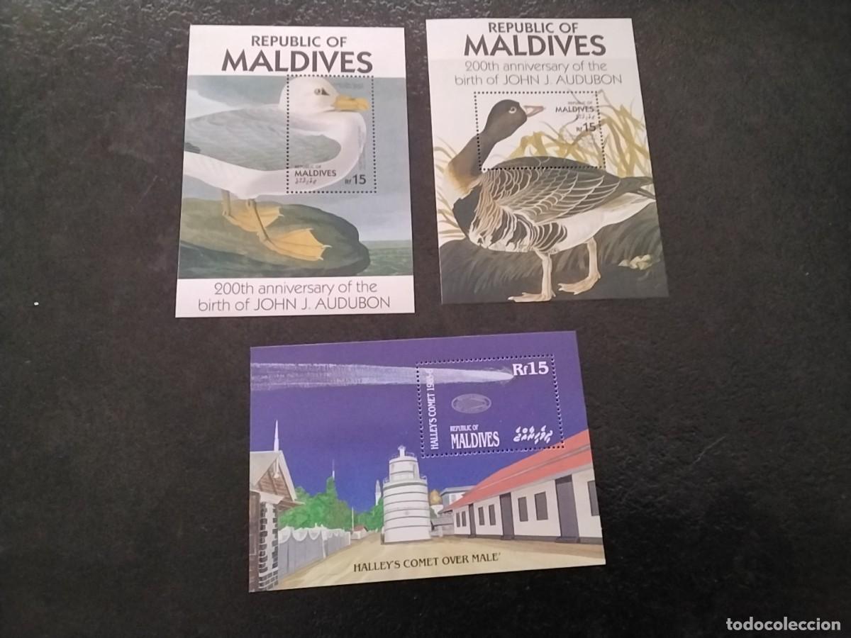 Sellos: Lote sellos Maldivas - Foto 1