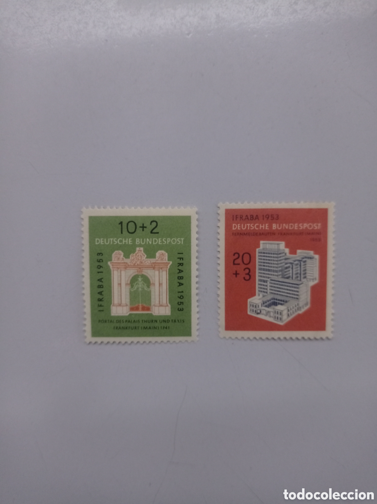 Sellos: Alemania a&ntilde;o de 1953 - Foto 1