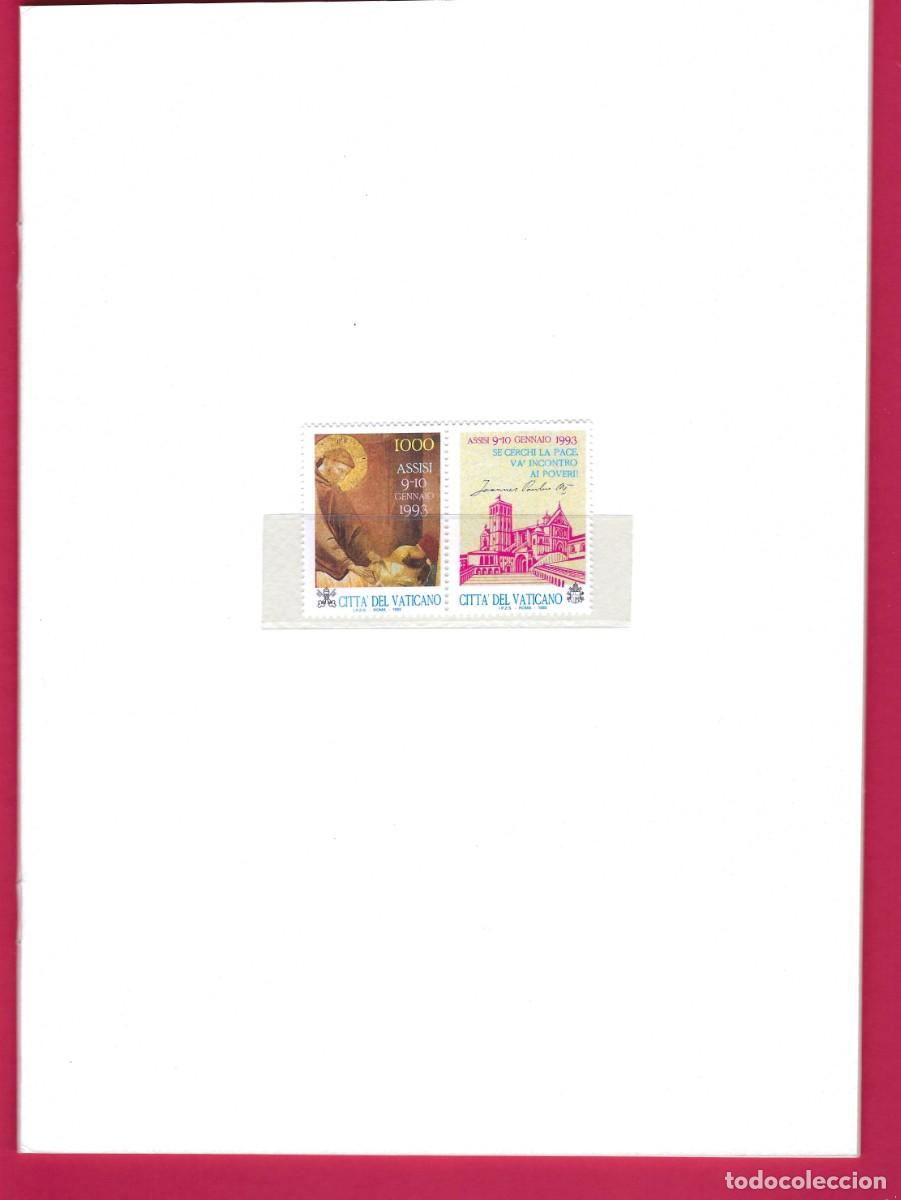 Sellos: Vaticano. A&ntilde;o 1993. Carpeta oficial. - Foto 2