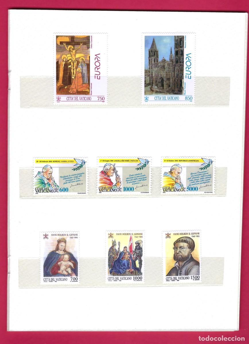 Sellos: Vaticano. A&ntilde;o 1993. Carpeta oficial. - Foto 5