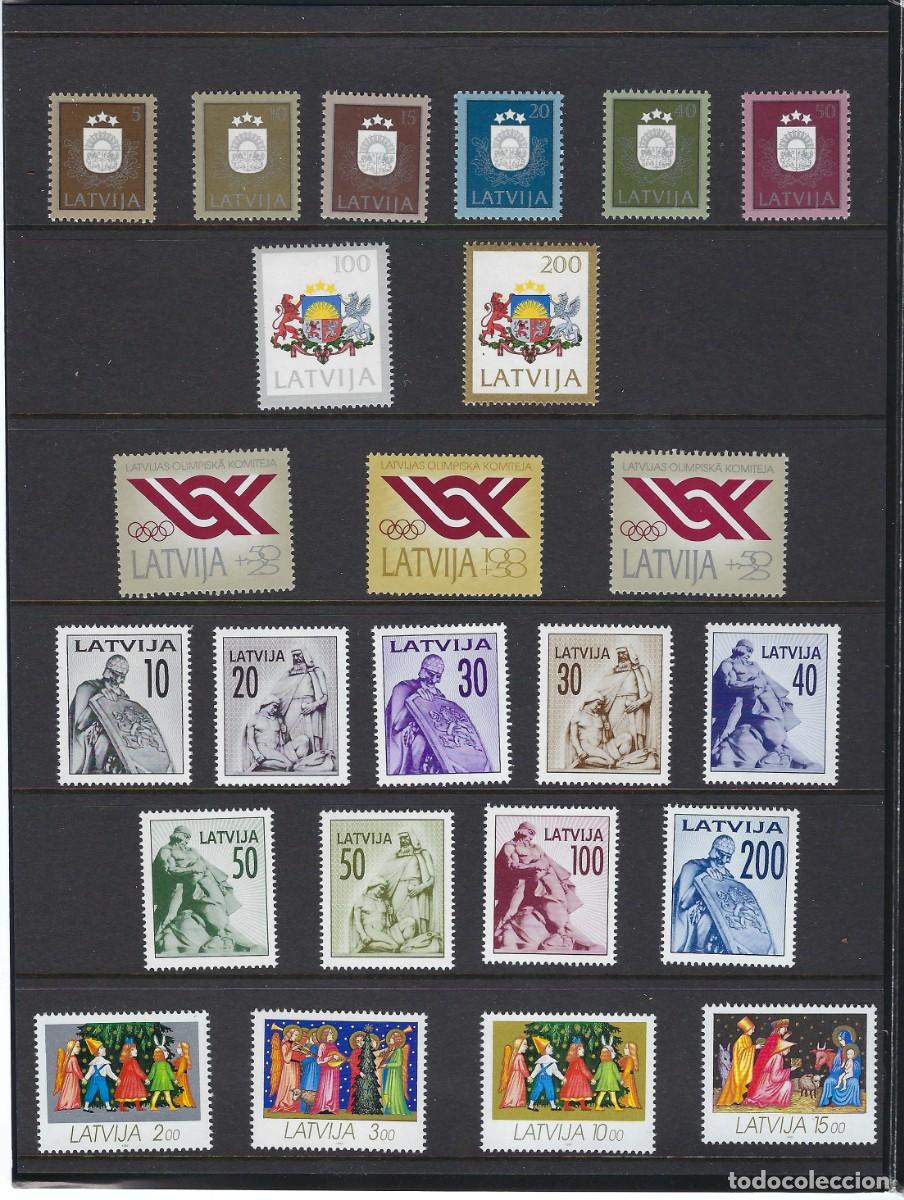 Sellos: Lituania. A&ntilde;os 1991 - 92 y 1993. - Foto 1