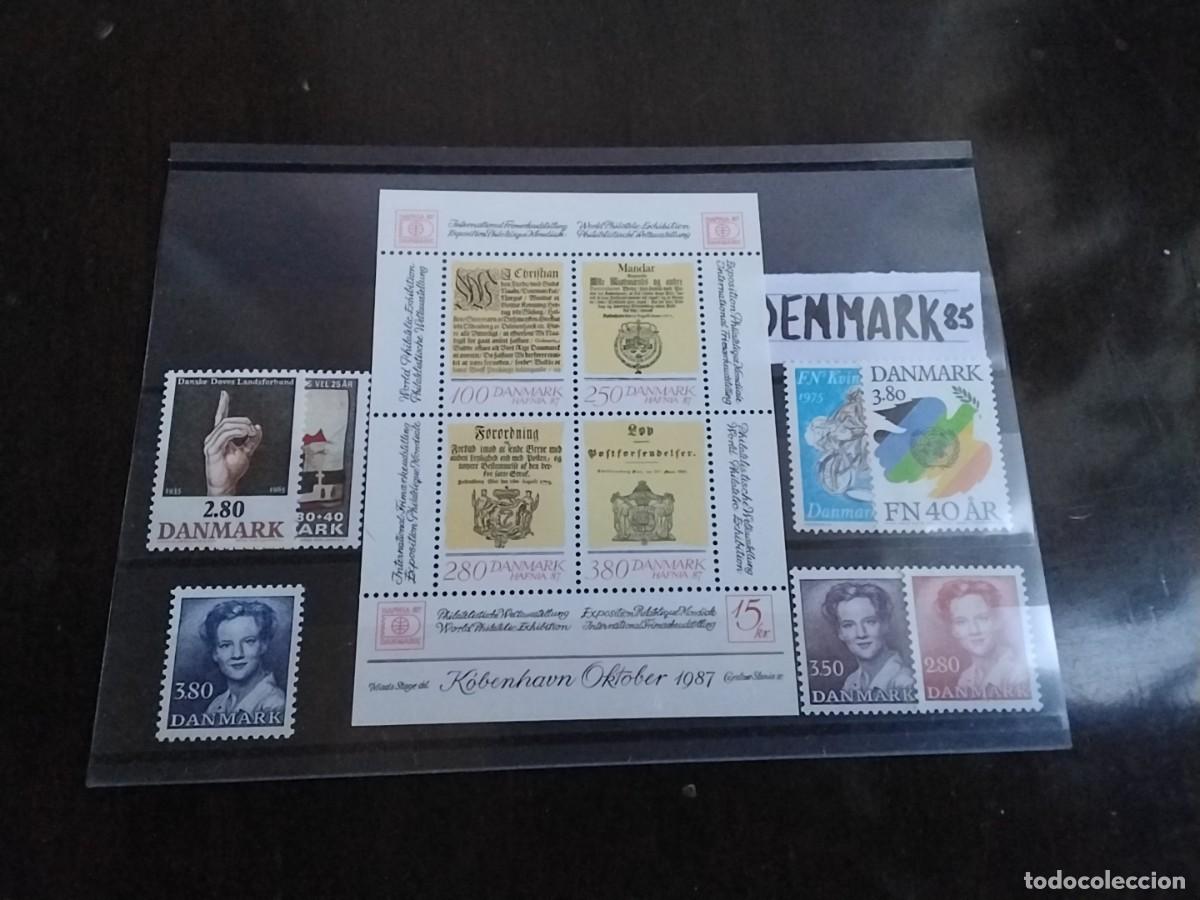 Sellos: Lote sellos Dinamarca 1985 - Foto 1