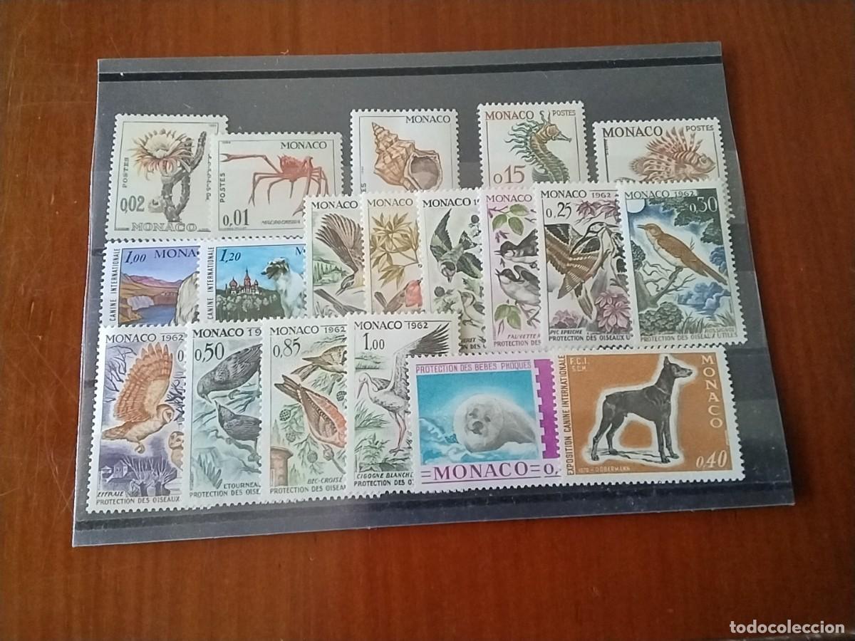 Sellos: Lote sellos M&oacute;naco nuevos - Foto 1