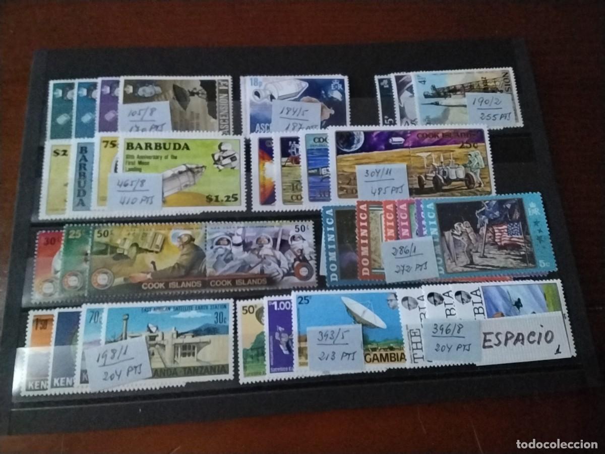 Sellos: Lote sellos tema Espacio - Foto 1