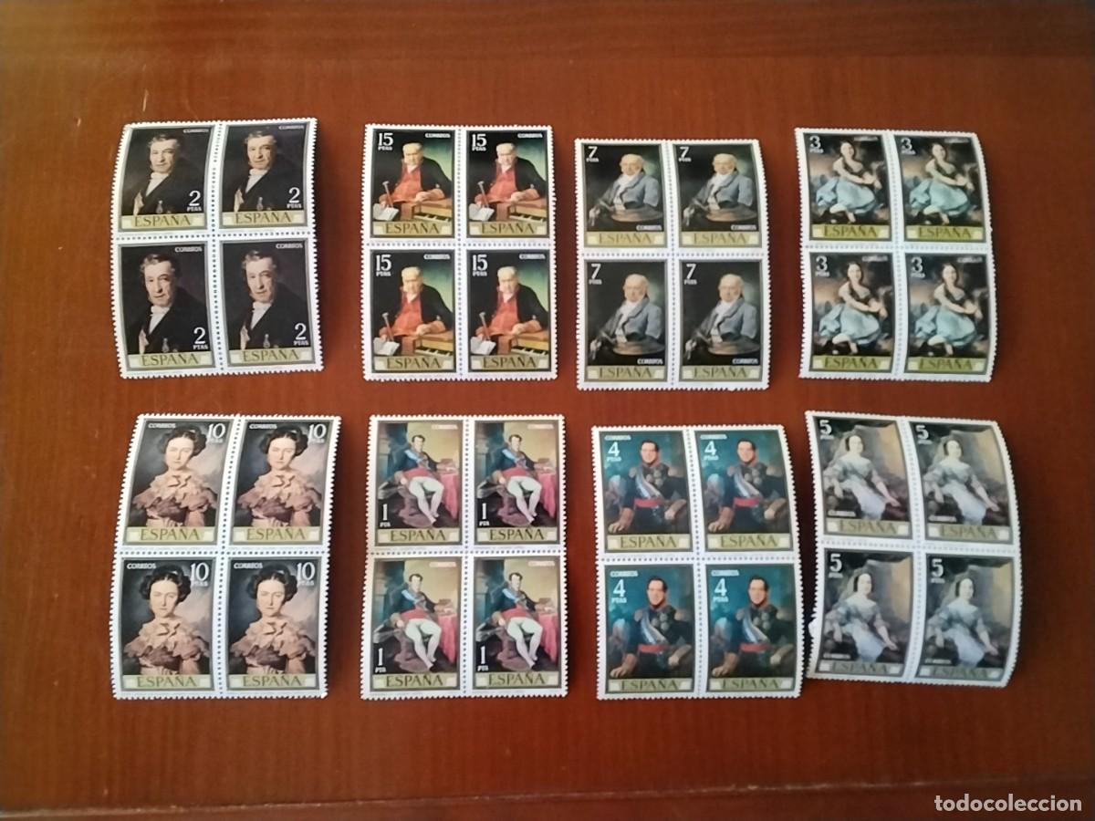 Sellos: Lote sellos Espa&ntilde;a bloque de 4 - Foto 1