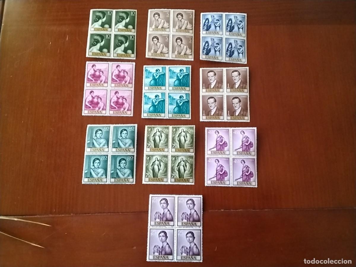 Sellos: Lote sellos Espa&ntilde;a bloque de 4 - Foto 1